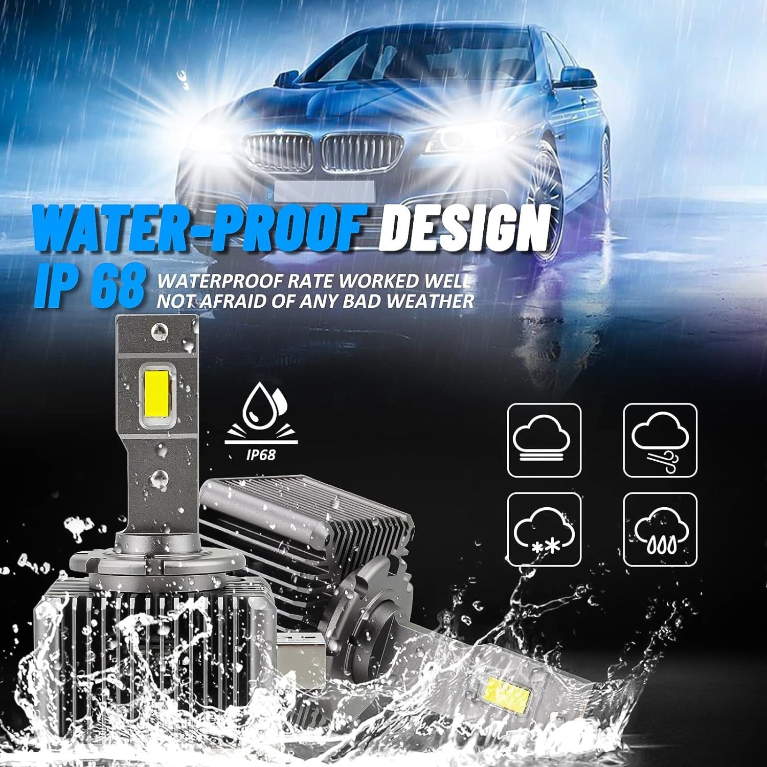 products/660/led sijalica d1s.jpg - D1S - R SET 16000LM - CANBUS, ZAMENA ZA FABRICKE XENON SIJALICE - Xenon Svetla Beograd